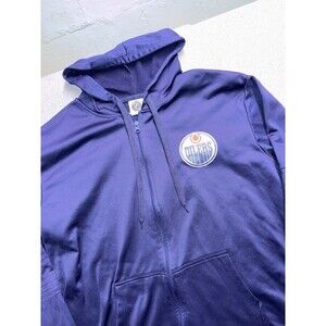 NHL Edmonton Oilers Zip-Up Hoodie - Men’s Size XL
